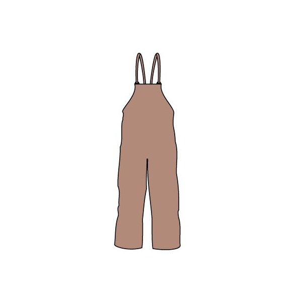 Disposable Coverallss, 4X, Tan, 6 PK